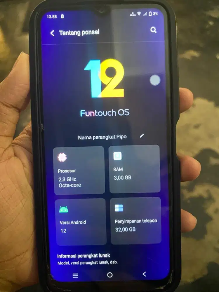 jual hp bekas vivo y12s
