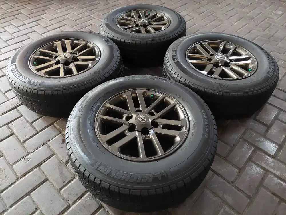 Velg Ban Ori Fortuner R17 Hilux Ranger Everes Blazer Pajero Strada MUX