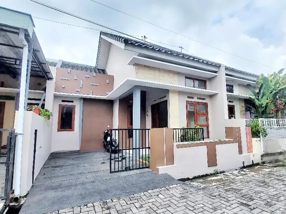 rumah siap huni  cluster keamanan 24jam gedongan colomadu