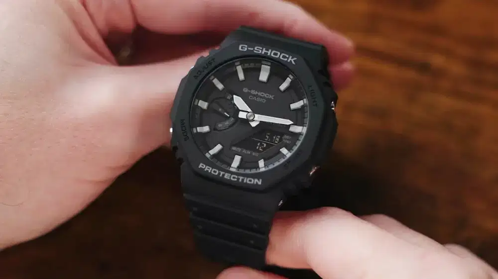G-Shock GA-2100-1ADR. JAM BARU HARGA BEKAS