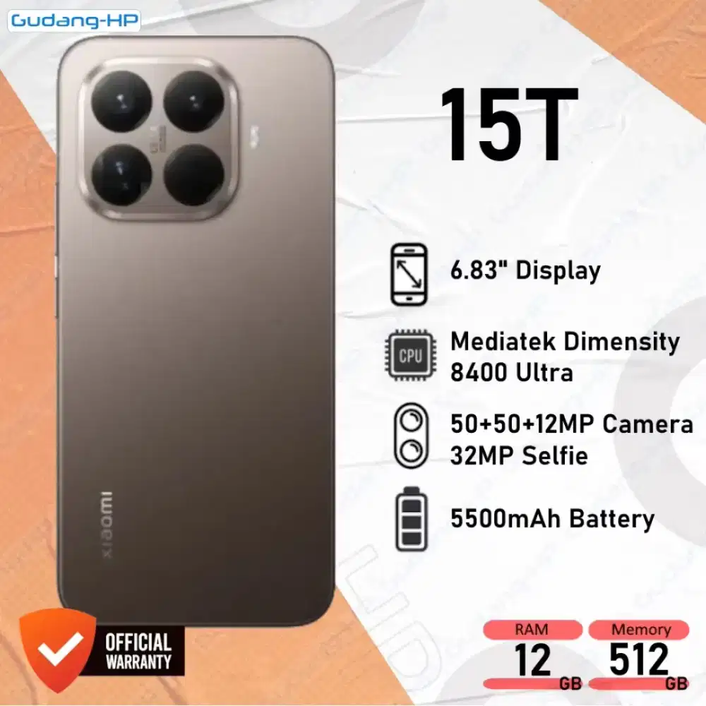 Xiaomi 15T  12/512GB