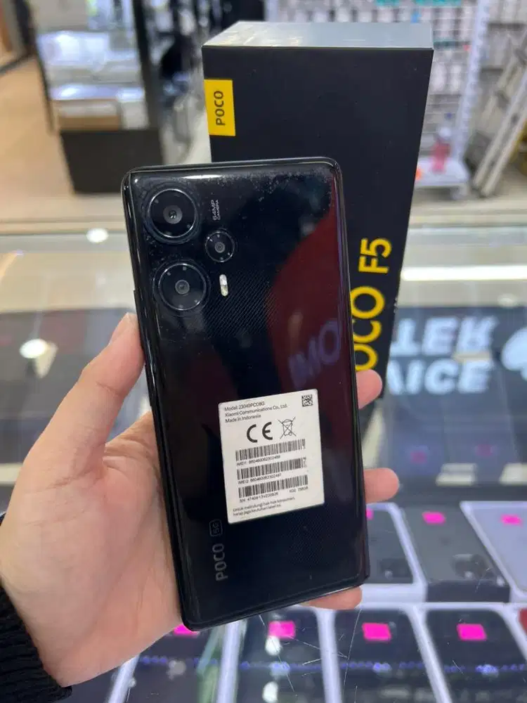 SECOND POCO F5 12/256GB MULUS PEMAKAIAN