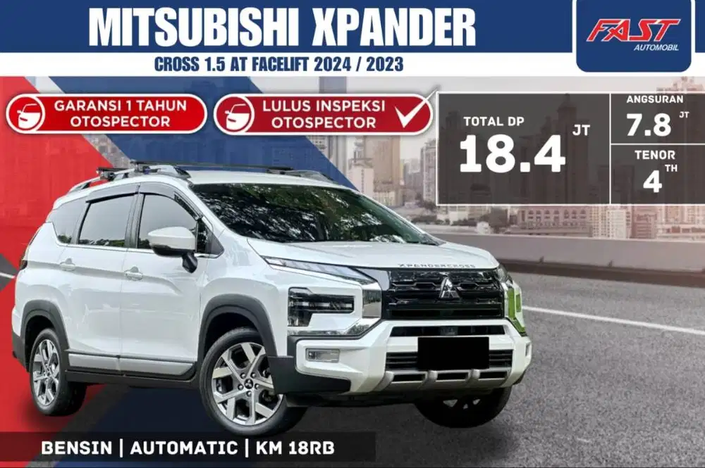 MITSUBISHI XPANDER 2024 / 2023 CROSS FACELIFT 1.5 AT KM.18RB #F5ST