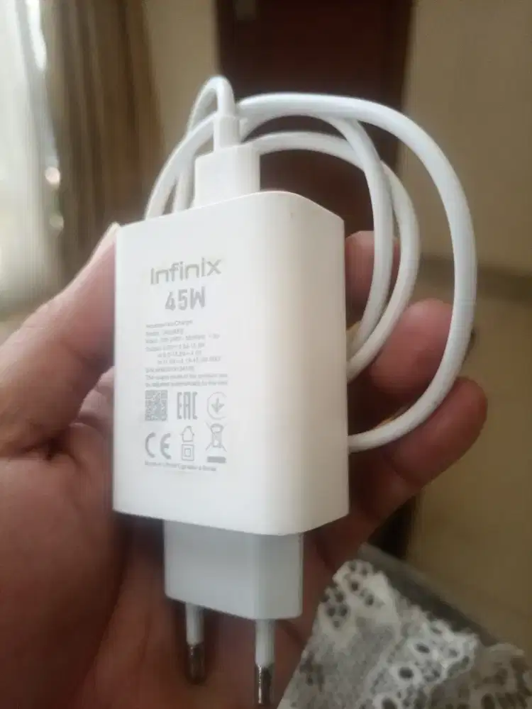 infinix 45watt original mulus no minus