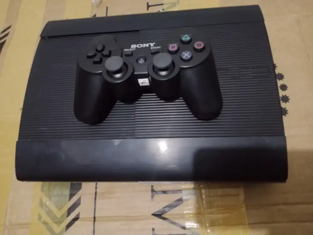 PS3 Superslim Murah Fullgame Seri Slim 30 Fat 1TB Second Hardisk 500GB
