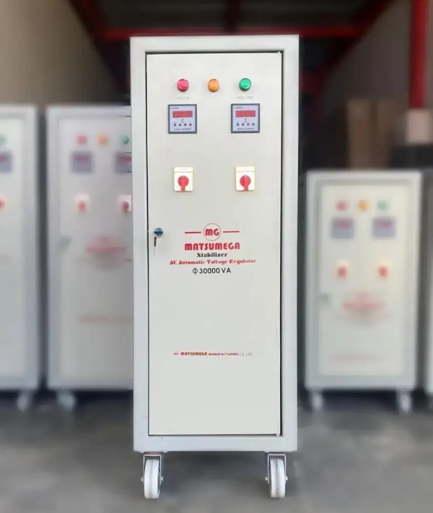 Mesin AVR Stabilizer Listrik PLN Rumah,Hotel,Kantor,Pabrik,Ruko,Gedung