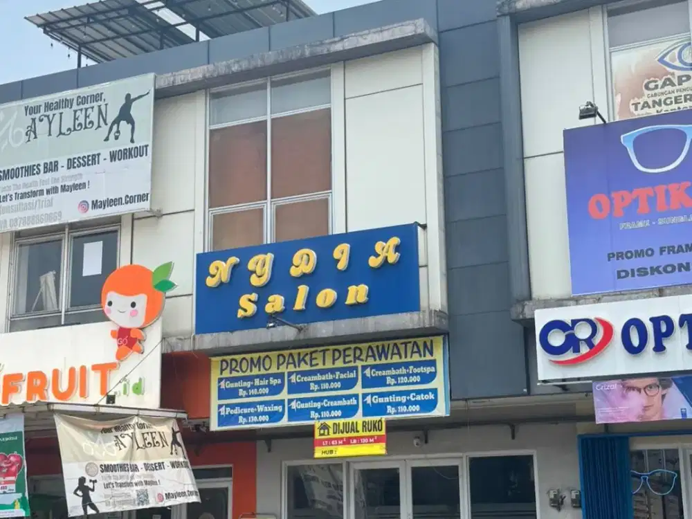 Dijual Ruko 2lt Harga murah!!! di Banjar Wijaya Azores kota Tangerang