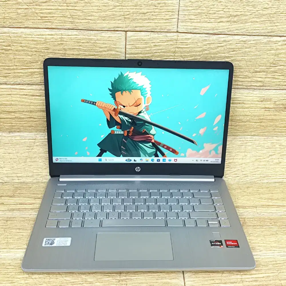 Laptop 2nd HP 14s-fq2002AU AMD Ryzen 5 5625U RAM 8GB SSD 512GB FHD