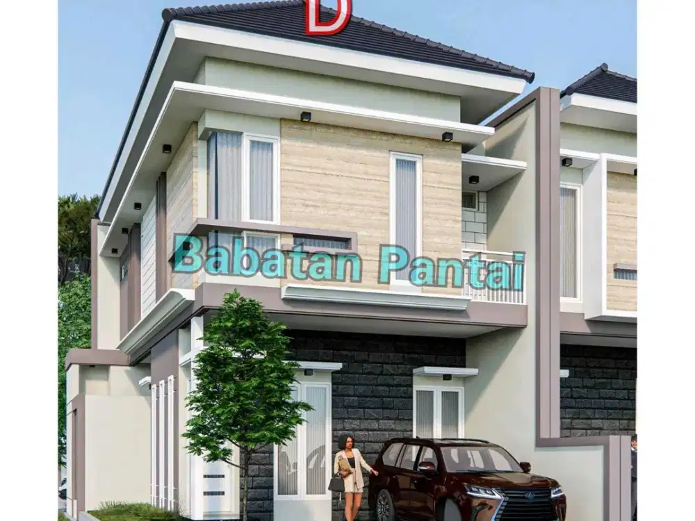 DIJUAL RUMAH BABATAN PANTAI DEKAT KENJERAN SURABAYA RON.A260