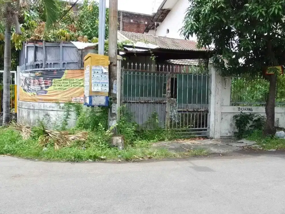 DIJUAL RUMAH HITUNG TANAH SEMOLOWARU ELOK SURABAYA RON.A418