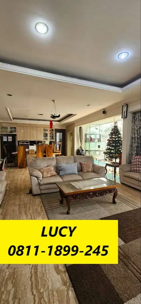 Rumah Mewah Carport 6 Mobil di Pondok Indah Jaksel 17175-LR