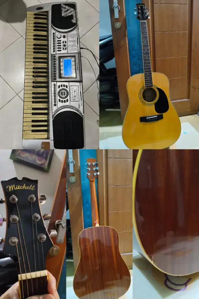 DI JUAL GITAR DAN KEYBOARD