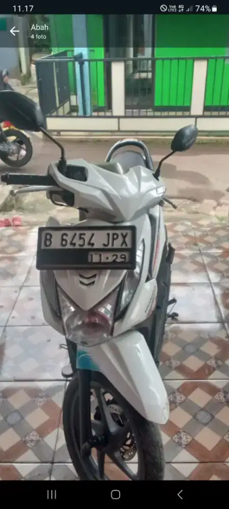 Di jual honda beat F1 2014 ss lengkap pajak on