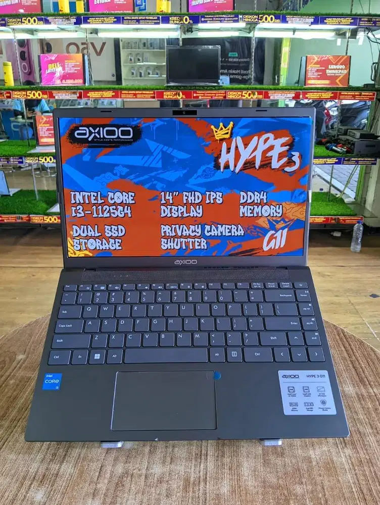 PALING LARIS LAPTOP BARU DANA PELAJAR | AXIOO HYPE 3 CI3-GEN11