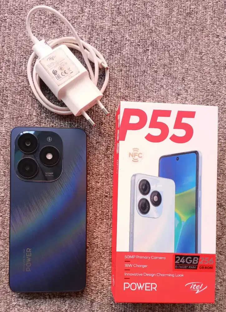 ITEL P55 NFC Mulus Fullset