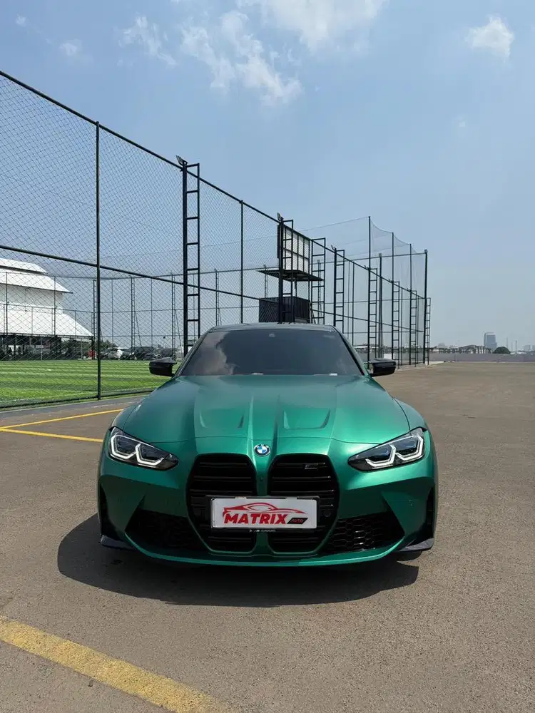 BMW M3 Green on black 2024 Nik2023 Siap pakai