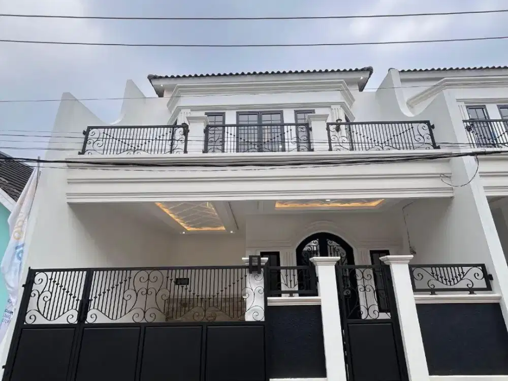 DIJUAL RUMAH KLASIK MODERN SIAP HUNI DI CILODONG DEPOK STRATEGIS SHM