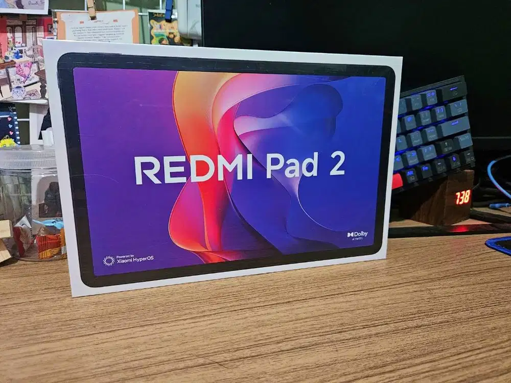 BNIB Redmi Pad 2 4/128 Graphite Gray Baru Segelbox