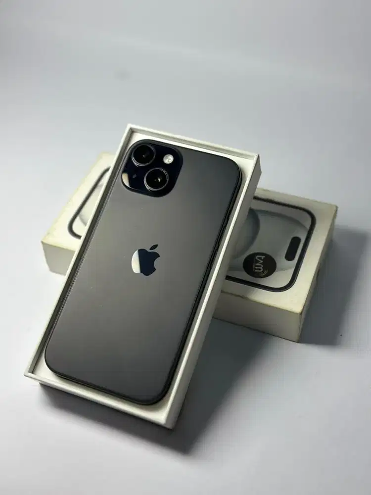 Iphone 15 128 gb iBox Black Garansi On!