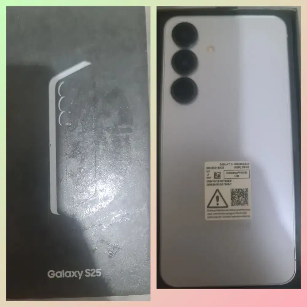 Samsung S25 12/256 Baru