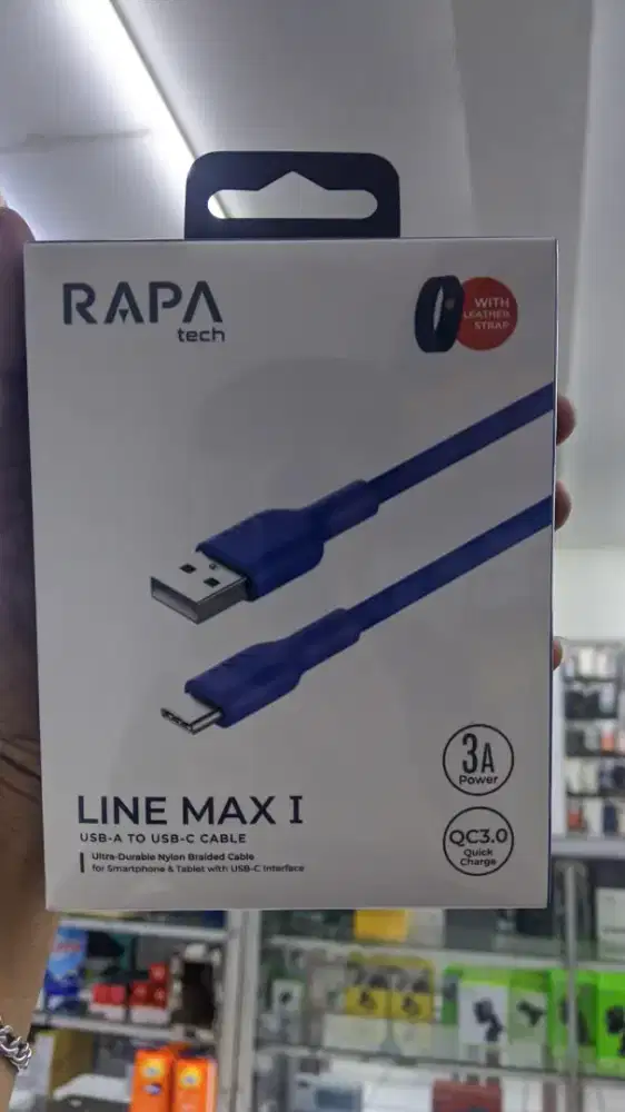 KABEL DATA TYPE-C RAPA TECH LINE MAX 1 DC2021