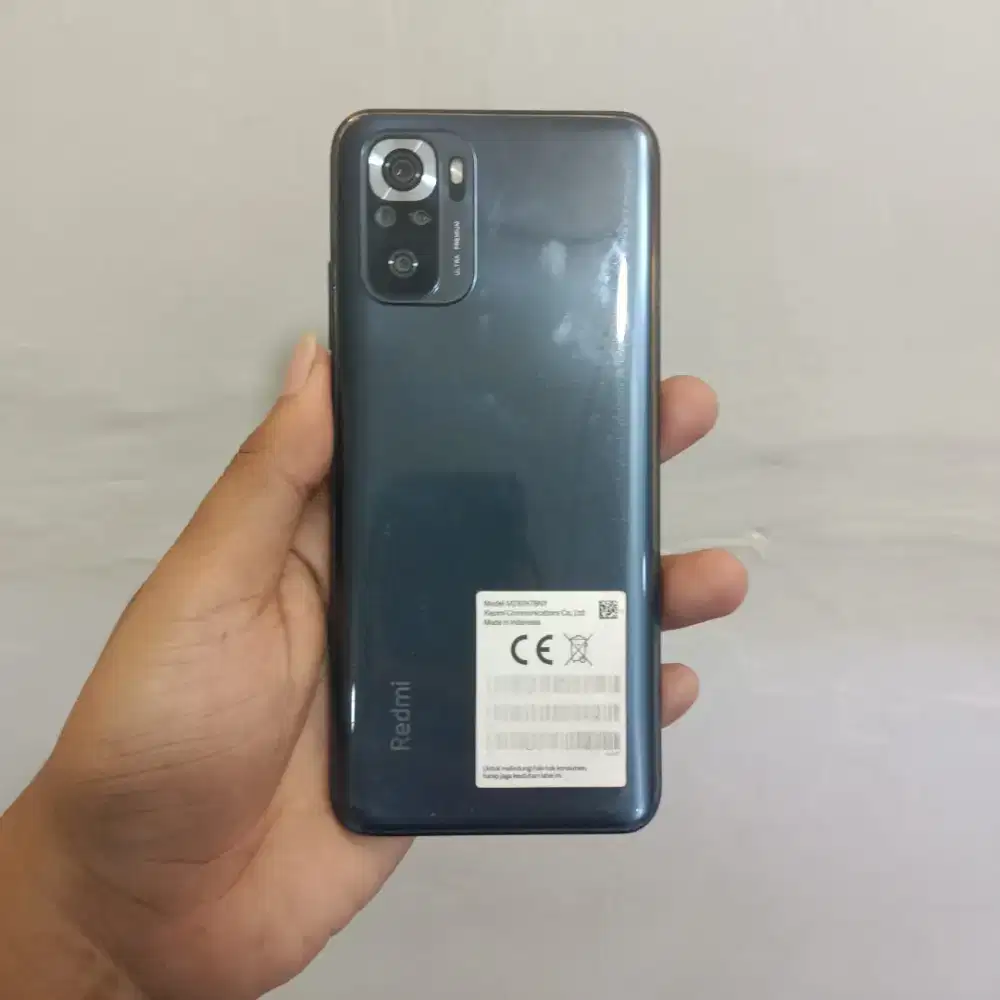 Redmi Note 10s 6/64, Lengkap Fullset