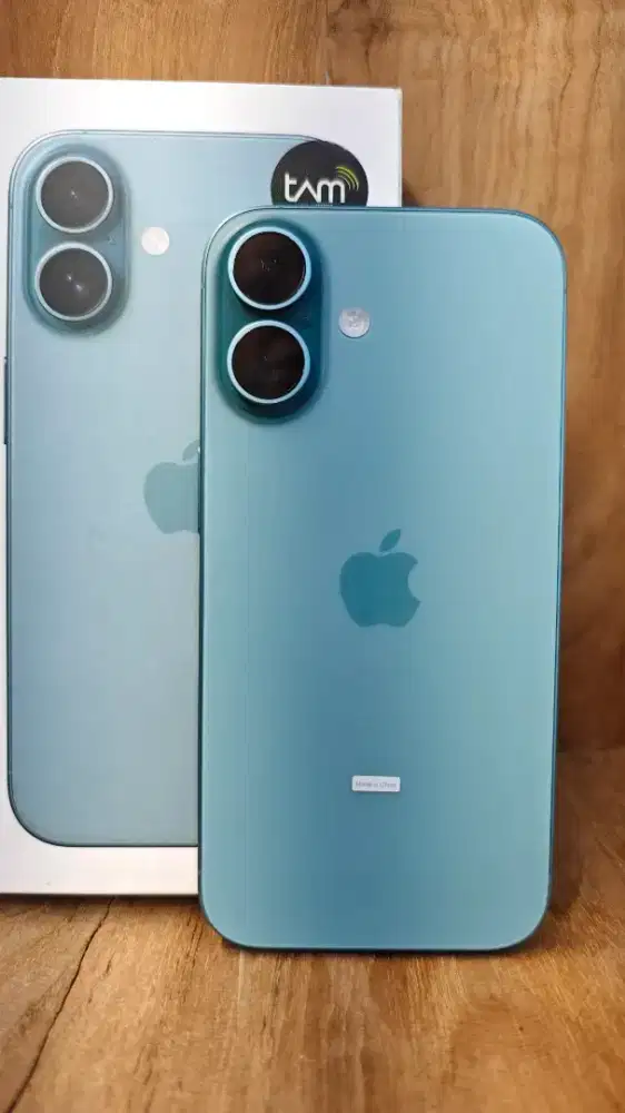 Iphone 16 128gb ibox second Agustus 2026- batere 100