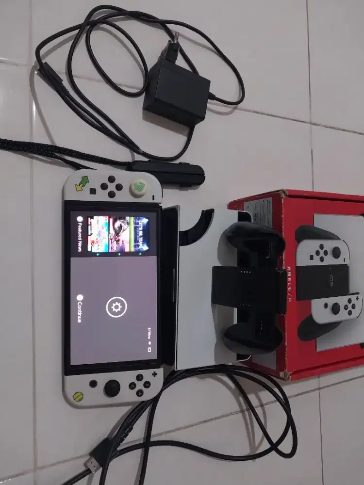 *NINTENDO SWITCH OLED ORI KONDISI MULUS