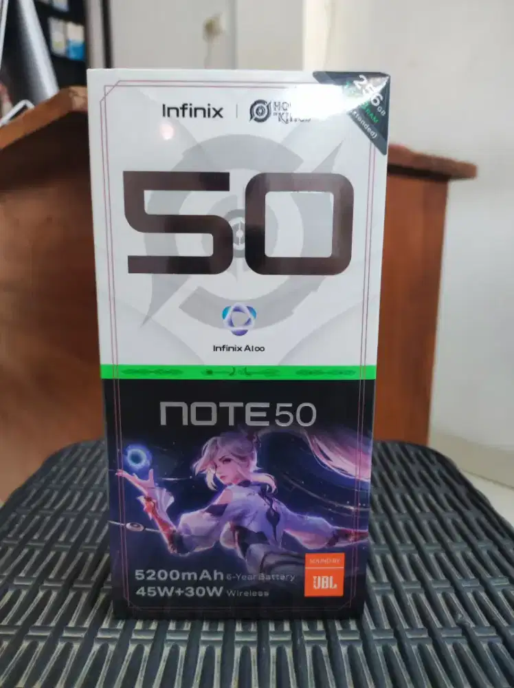Infinix note 50 ram 8 / 256 wireless charging