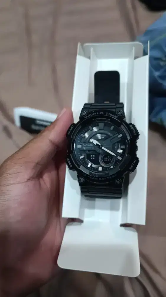 Jam tangan casio telememo 30 5479