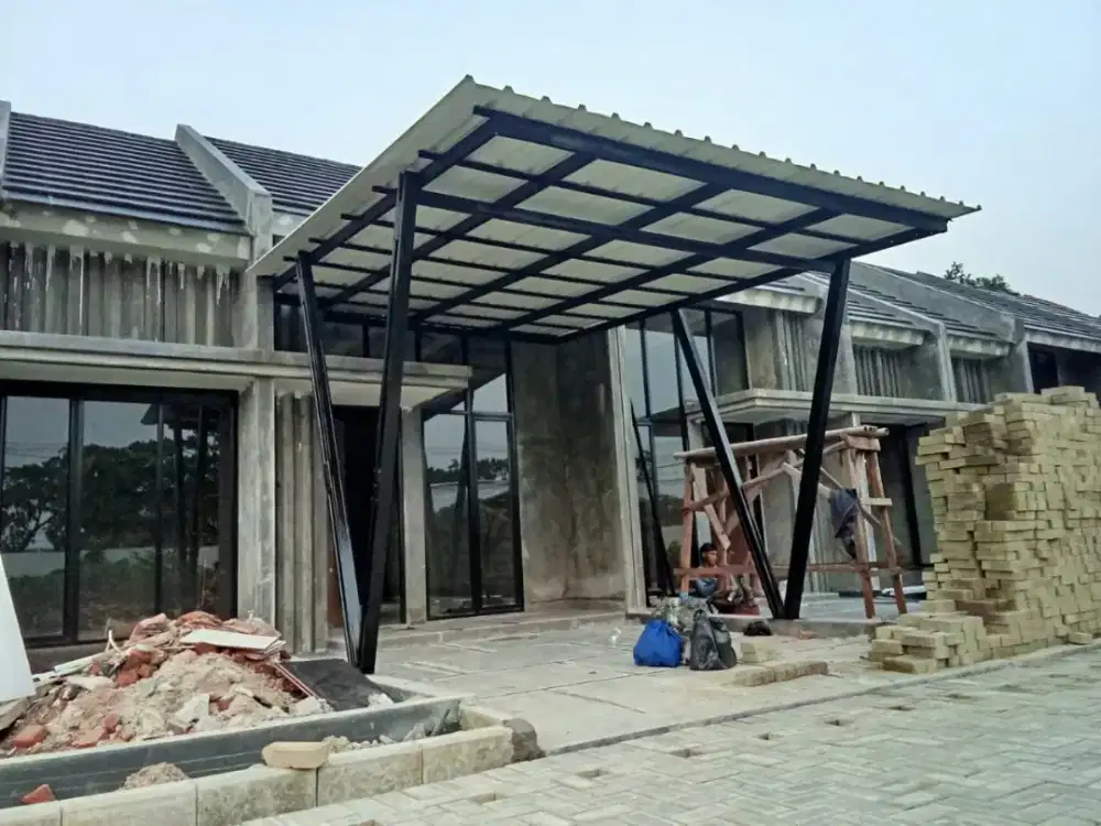 Pasang atap rumah baja ringan