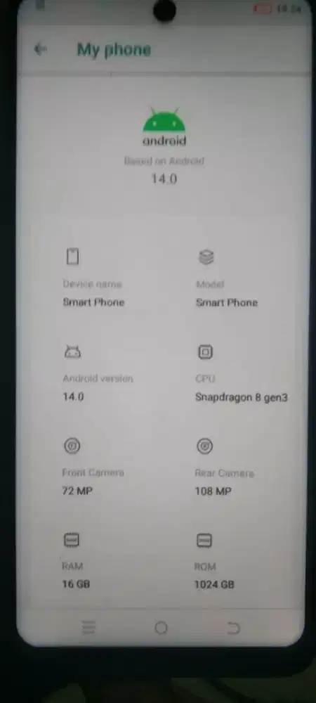 Hp murah smartphone ram 16 GB