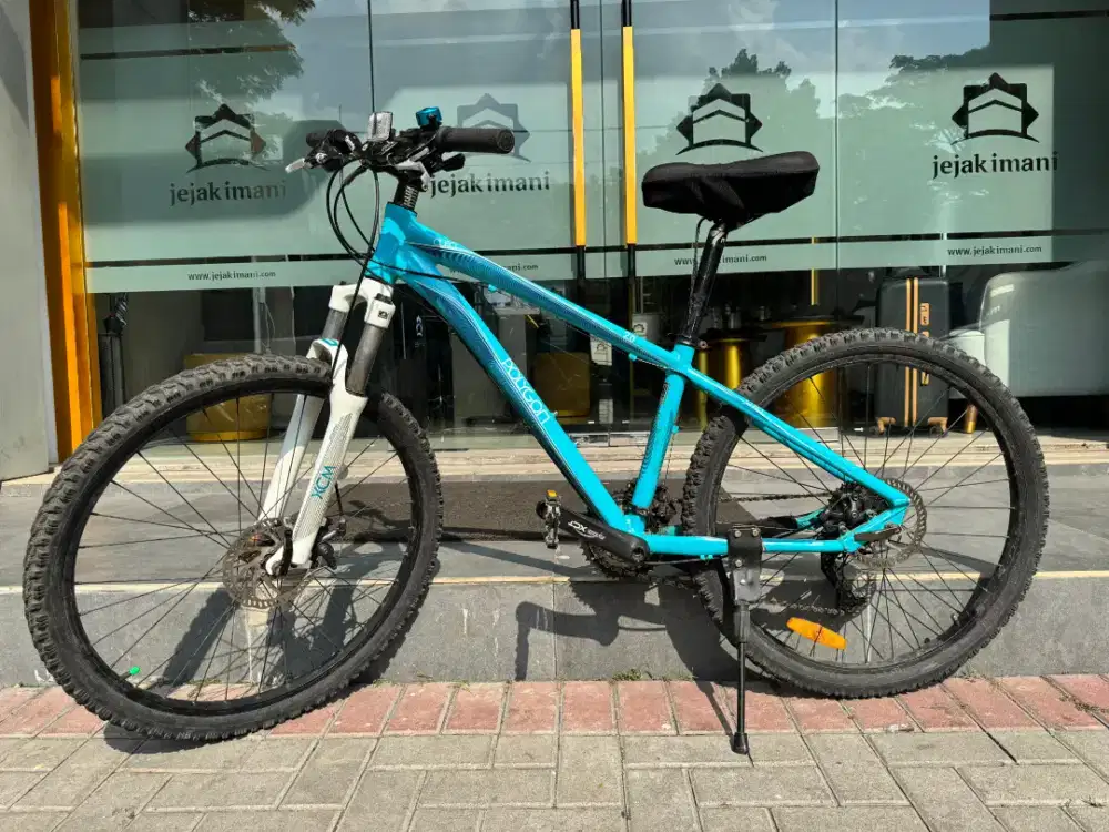 Sepeda gunung/mtb polygon cleo 2.0 biru 26 shimano 2x8 speed mulus