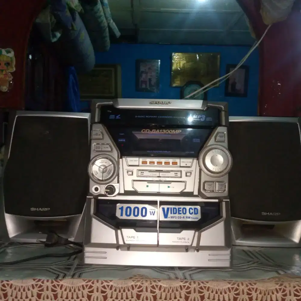 Jual tape vcd merk sharp