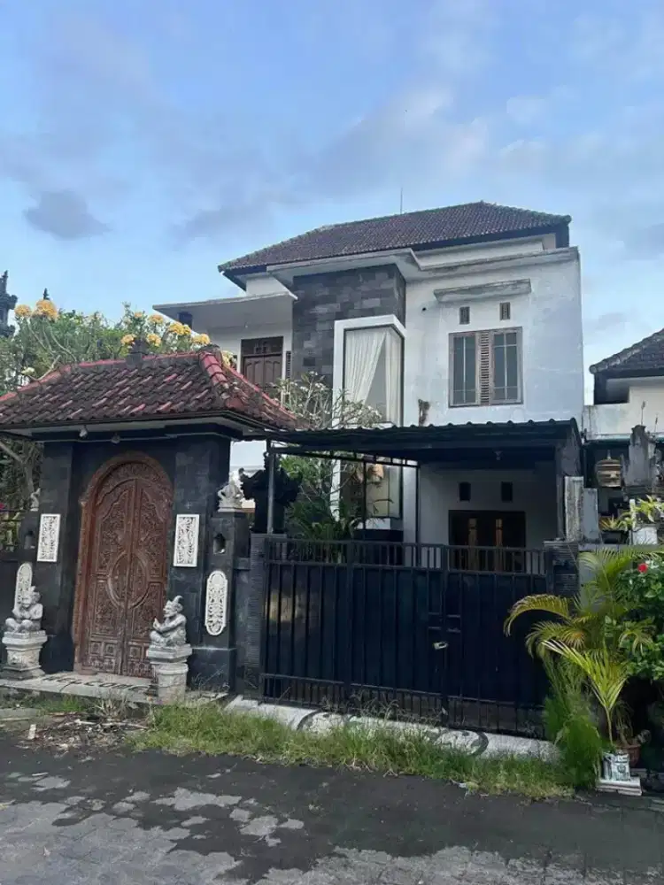 Rumah 2lt 250m2 elit one gate tibung sari kebo iwa jl7mtr dkt dalung