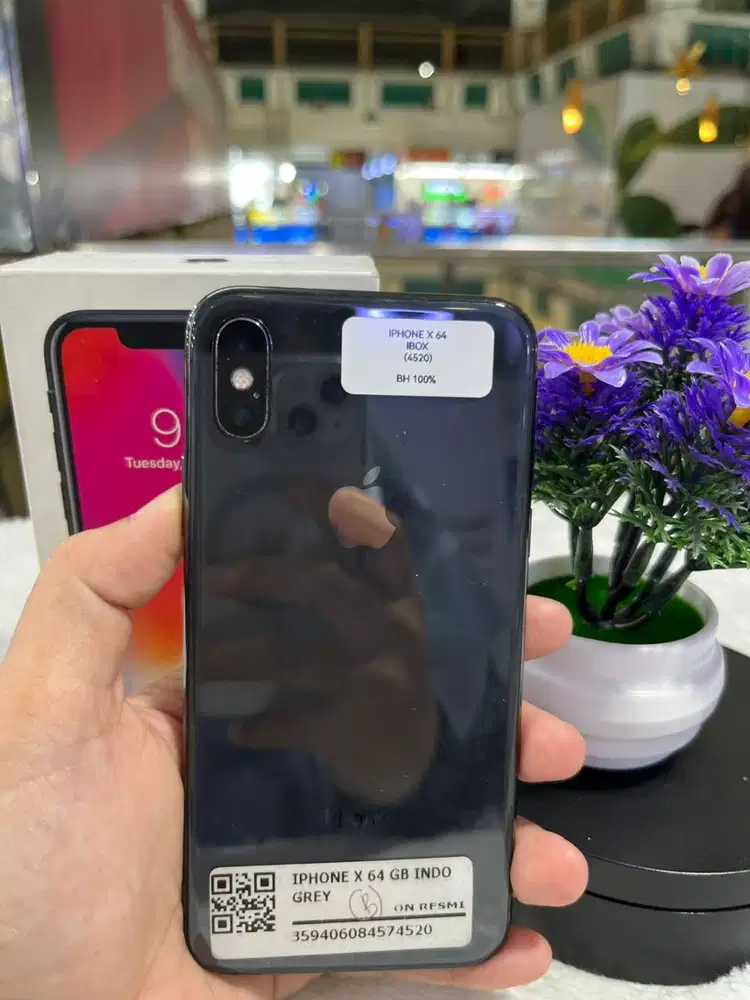 IPHONE X 64GB SECOND INDO