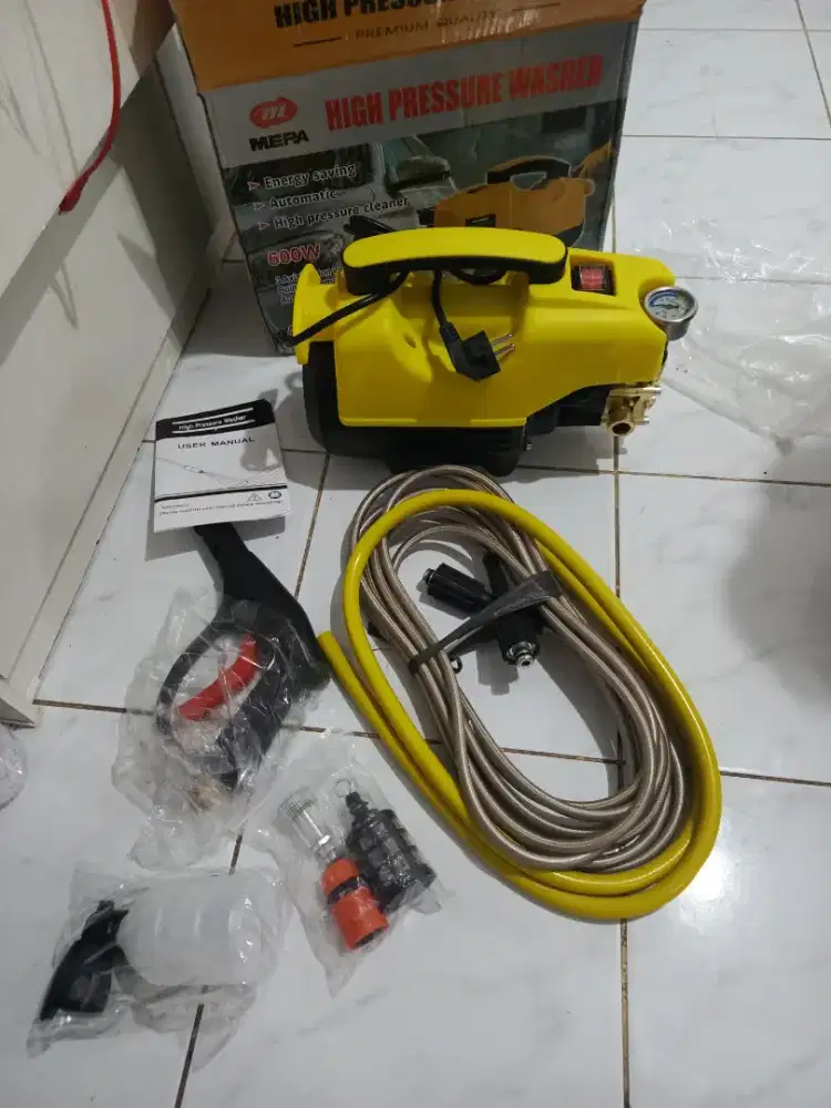 STEAM JET CLEANER 600 WATT MESIN CUCI KENDARAAN BARU