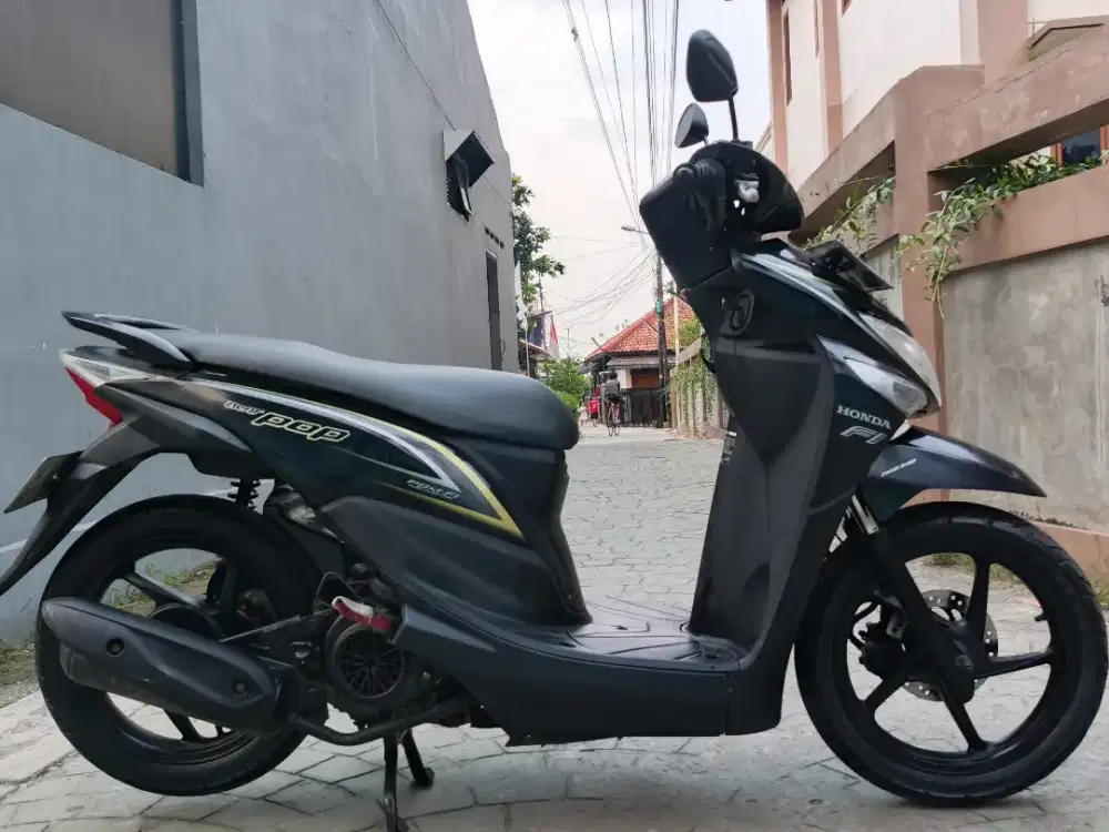 Honda beat pop fi esp 2015 stater halus mulus terawat