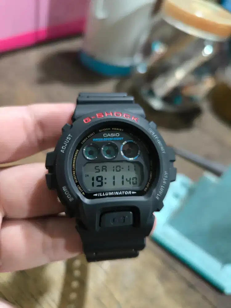 G-Shock Dw-6900-1V Like New Mulus Dijual Murah