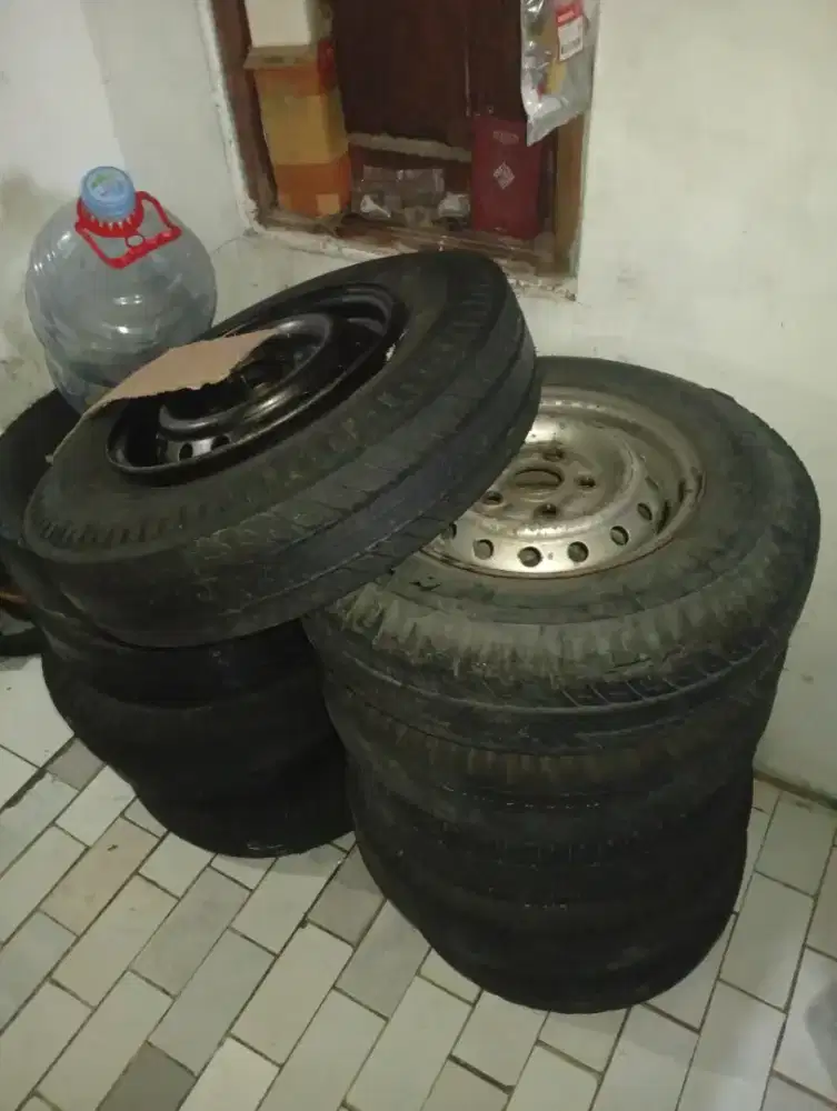 Ban + velg ORI copotan granmax ring 13 set ban siap pakai