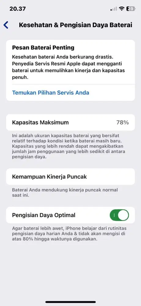 IPHONE XS 64gb inter