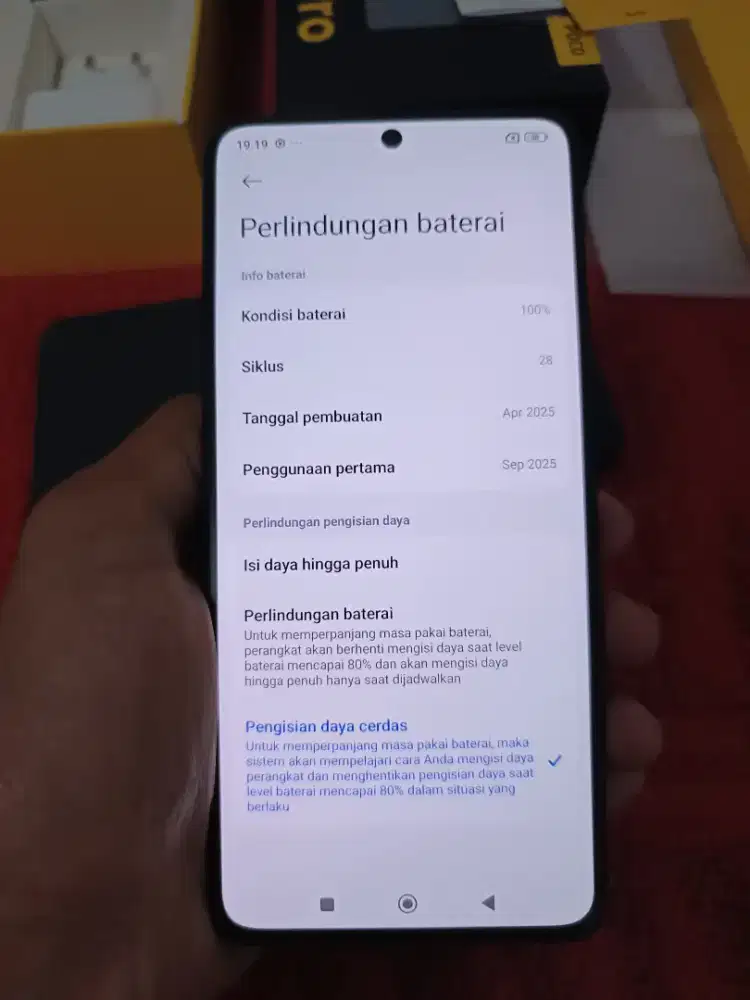 Handphone Poco X7 Pro Black Fullset (Nego Pertamax)
