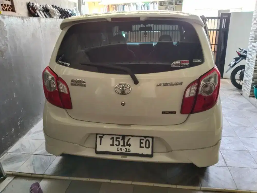Agya TRD 2015 M/T Surat Lengkap