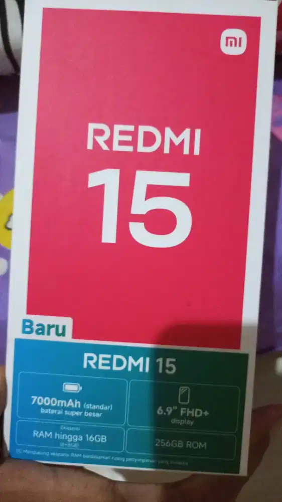 Redmi 15 ram 8/256
