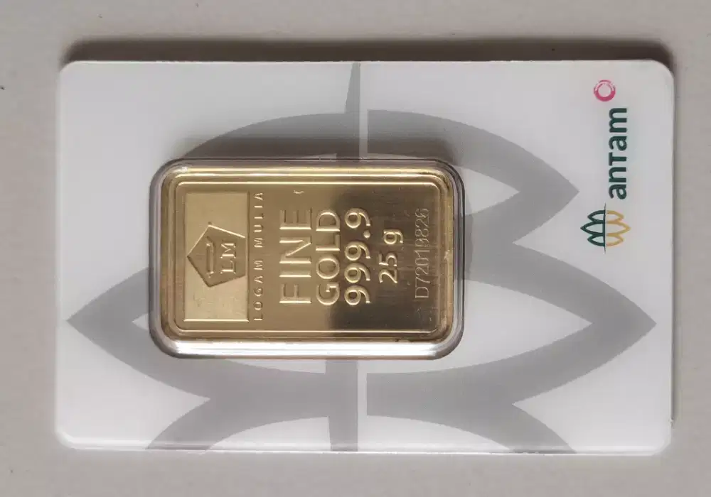 Emas antam 25 gram