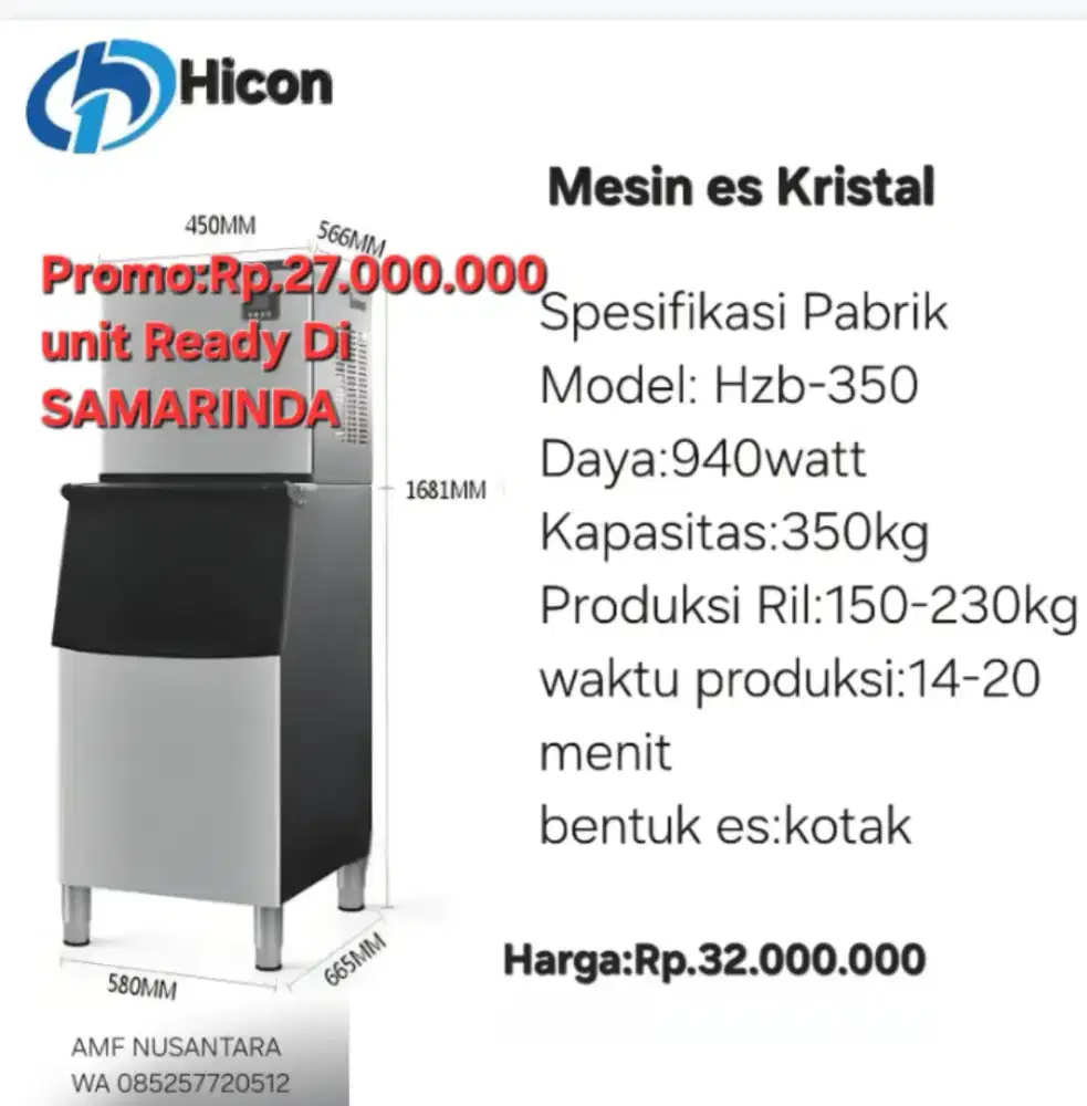 Mesin es batu crystal