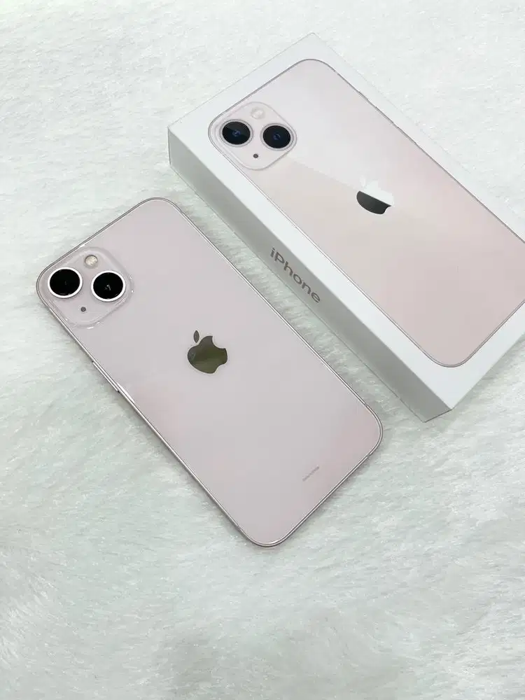 Iphone 13 128gb pink, resmi iBox (like new)