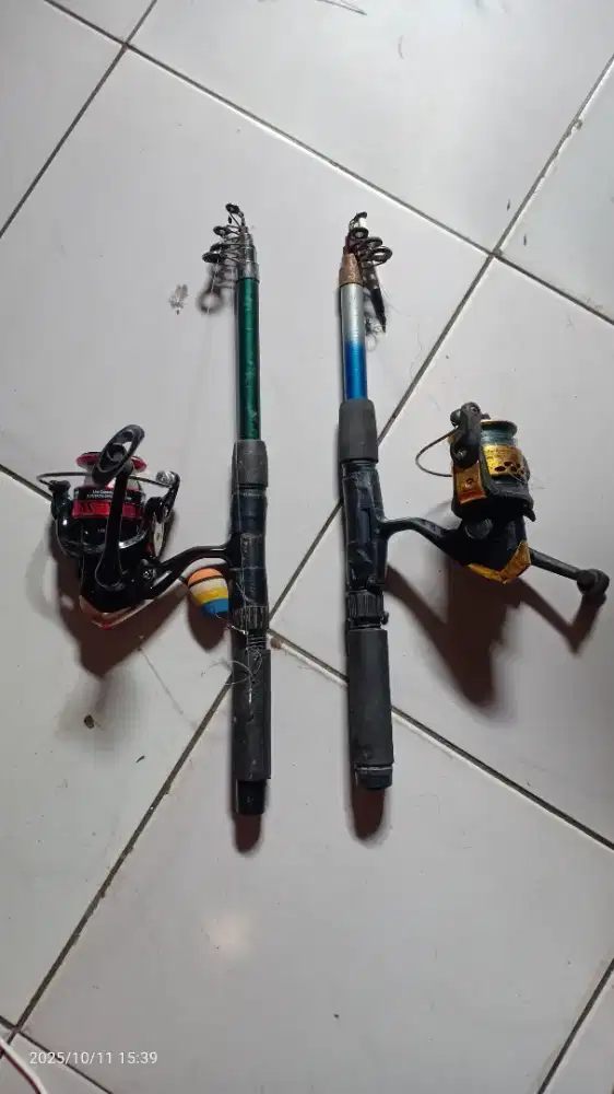 Joran dan rell 1set