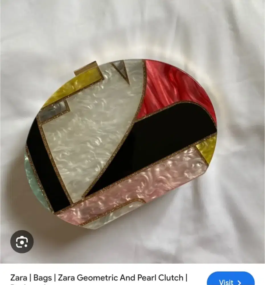 ZARA GEOMETRIC & PEARL ORI