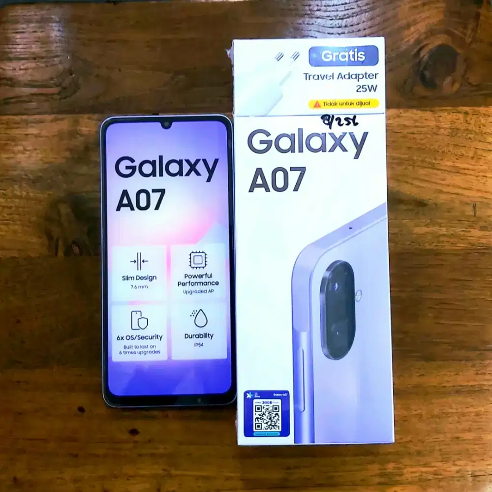 Samsung a07 8/256gb bukan Chip/repack